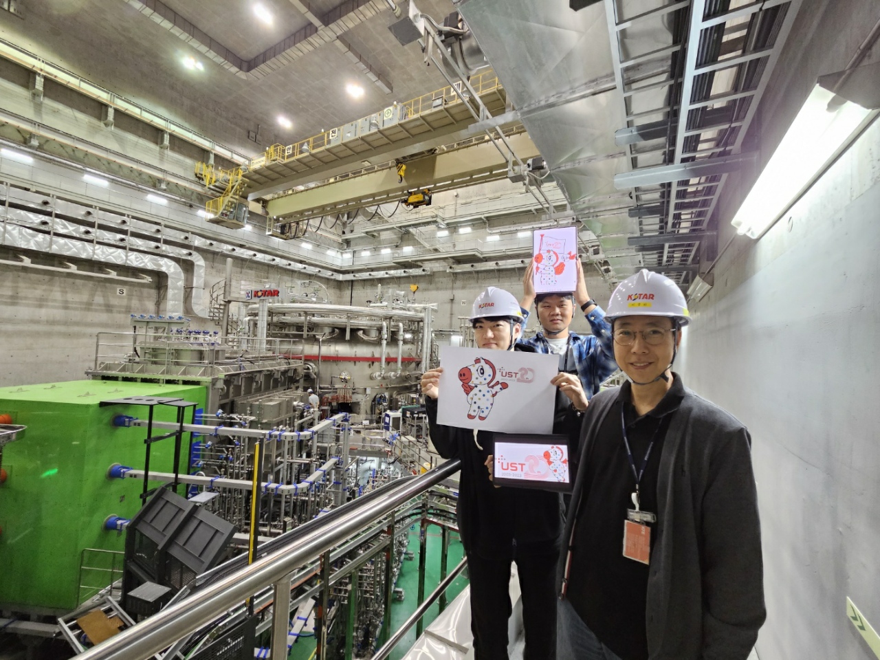 미래 무한청정 에너지원인 핵융합에너지 개발을 선도하는 USTian (`23.10, 초전도핵융합연구장치 KSTAR)